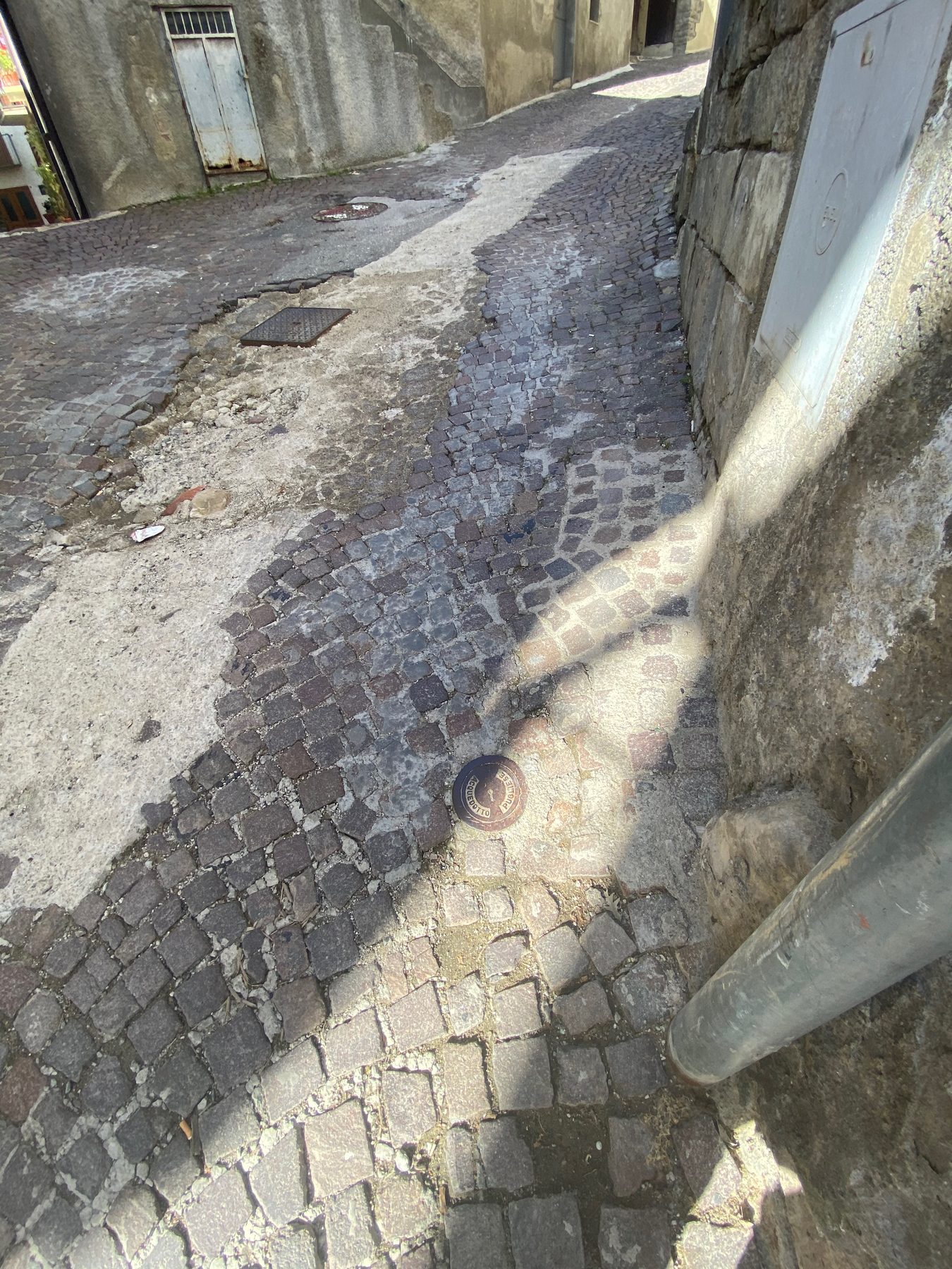 Via Cavour prima dell'intervento &mdash; 4