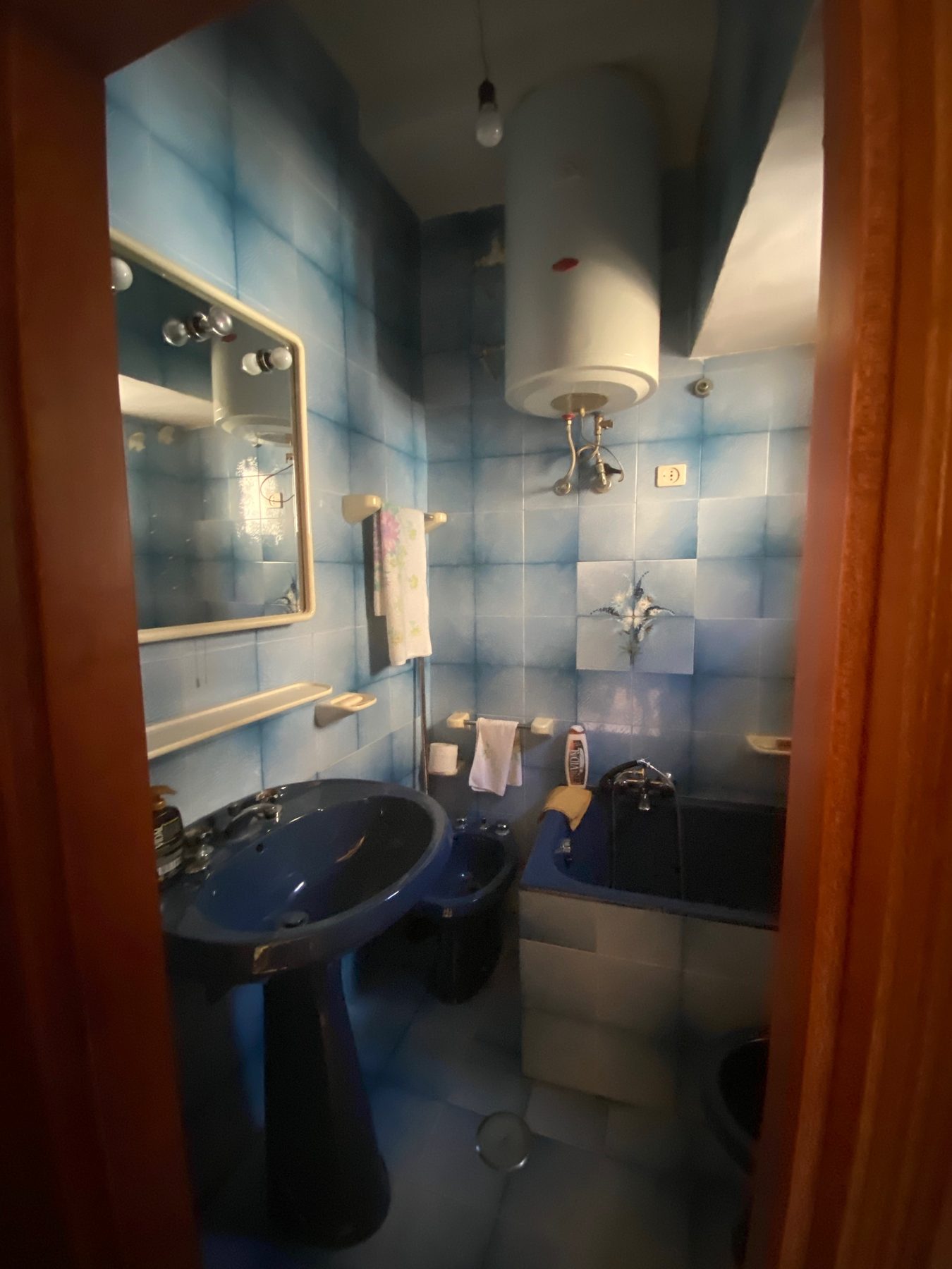 Secondo bagno prima dell'intervento