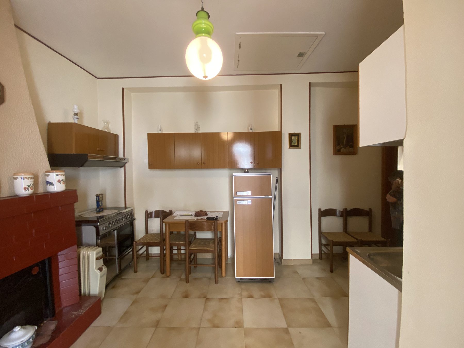 Cucina prima dell'intervento
