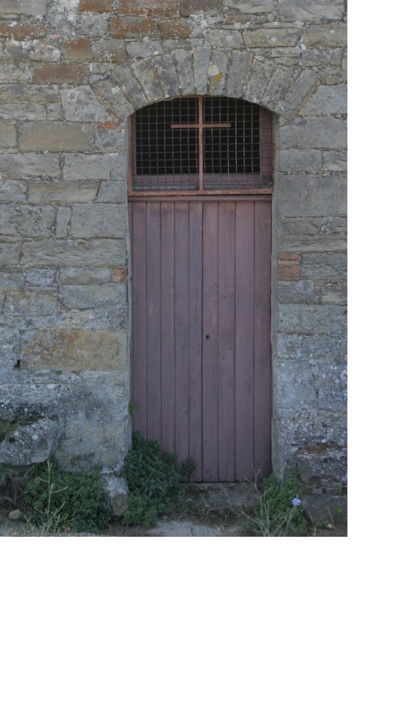 Cappella di San Cataldo prima dell'intervento, abside