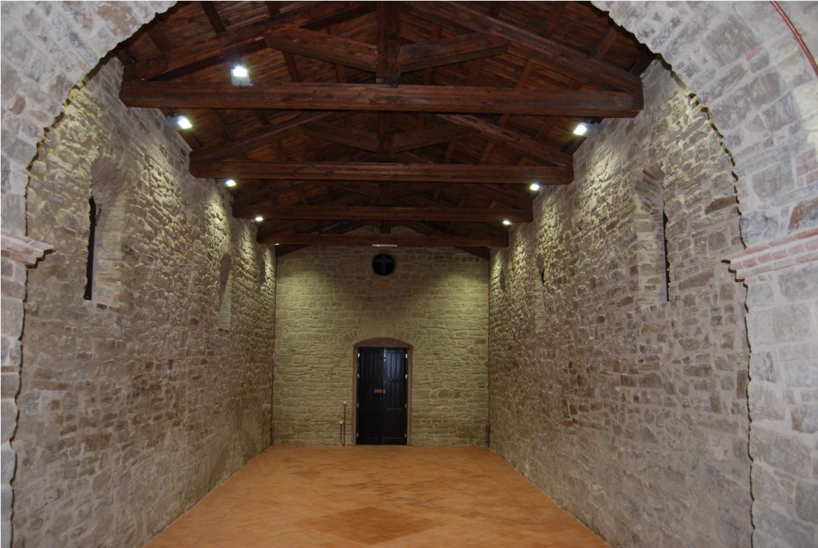 Cappella di San Cataldo dopo l'intervento, navata